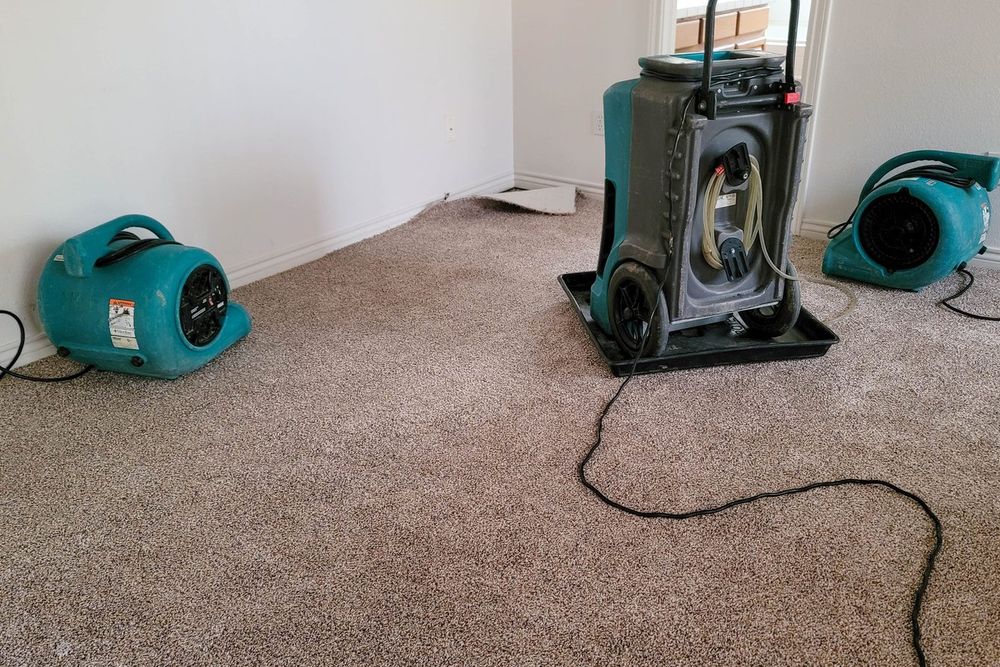 Water Damage Restoration crew responding in Cambridge Junction, MI — Millers Restoration